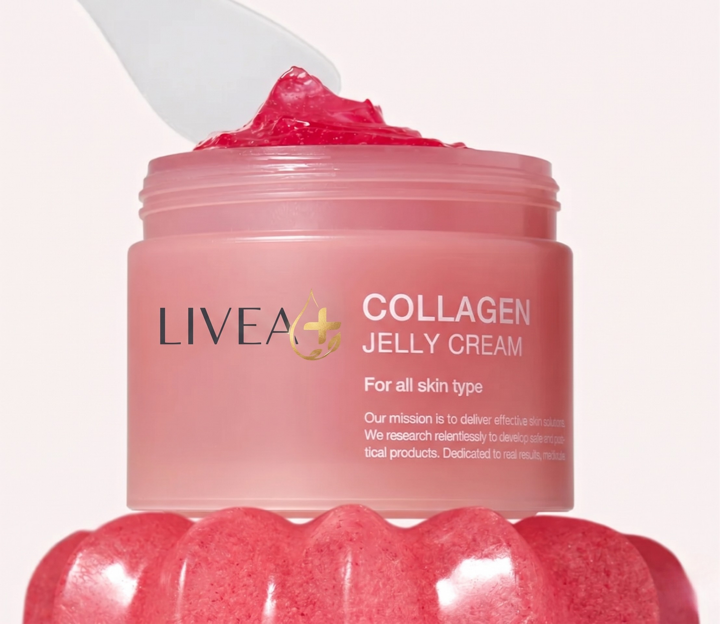 LIVEA+| Crema Gelatina De Colágeno y Niacinamida