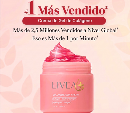 LIVEA+| Crema Gelatina De Colágeno y Niacinamida