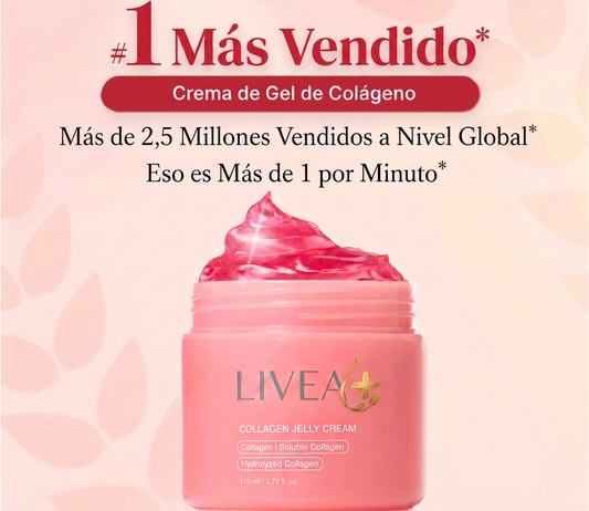 LIVEA+| Crema Gelatina De Colágeno y Niacinamida
